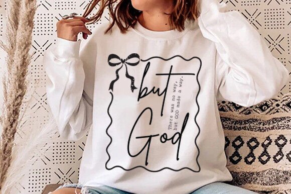 But God PNG SVG: A Faithful Embroidery Design for Real Projects