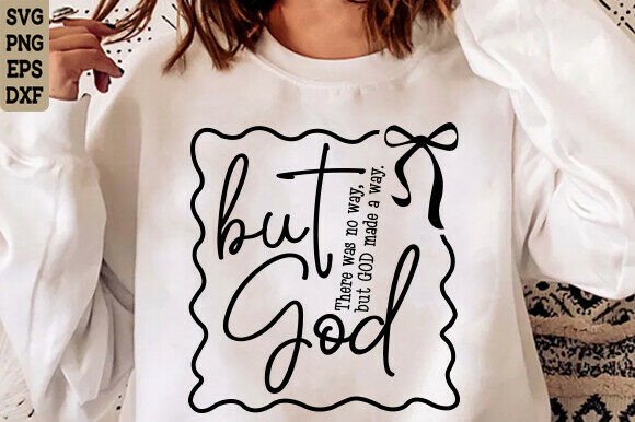 But God SVG PNG: A Faith-Filled Embroidery Design for Real Projects