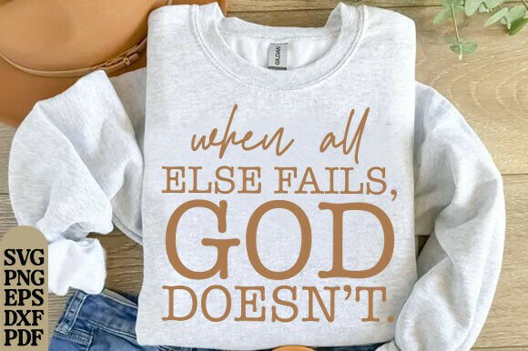 God Doesn't Fail: A Faith-Based Embroidery Design Review