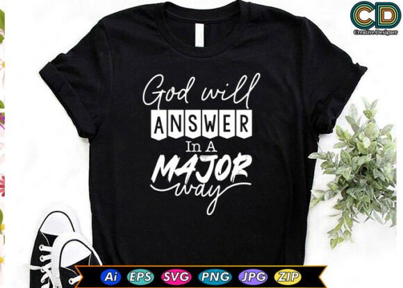 God Will Answer in a Major Way Embroidery Design Review