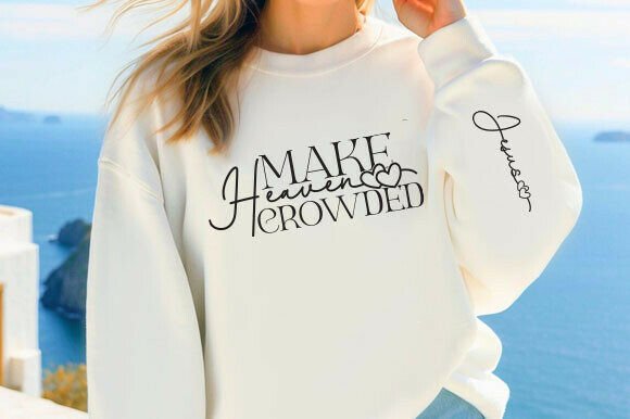 Make Heaven SVG, Faith Sleeve Shirt Review for Real Projects
