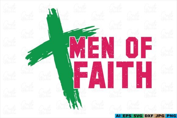 Men of Faith Christian SVG Design Review