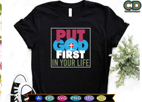 Put God First in Your Life Embroidery Design Review