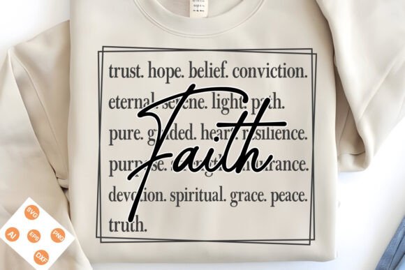 Reviewing Faith Words Svg for Real Embroidery Projects